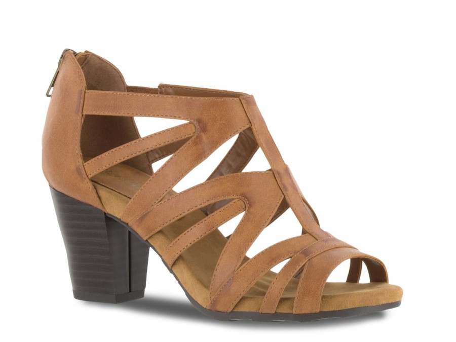 Online Easy Street Amaze Sandal Cognac