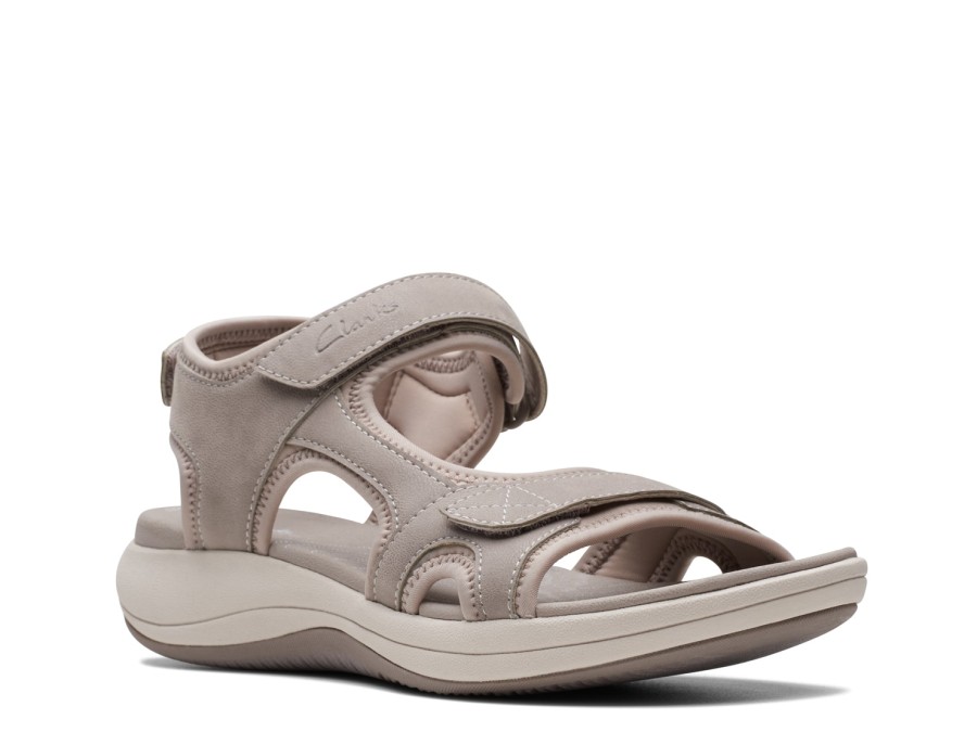 Best Clarks Cloudsteppers Mira Bay Sandal Grey