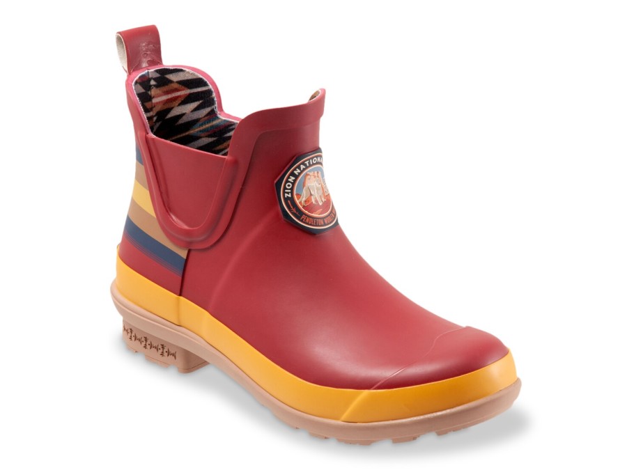 New Pendleton Np Chelsea Rain Boot Red