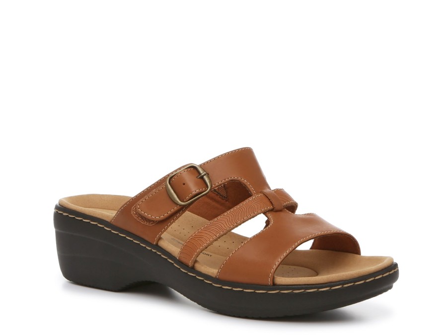 Best Clarks Merliah Pearl Sandal Tan