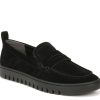 New Vionic Uptown Penny Loafer Black Suede