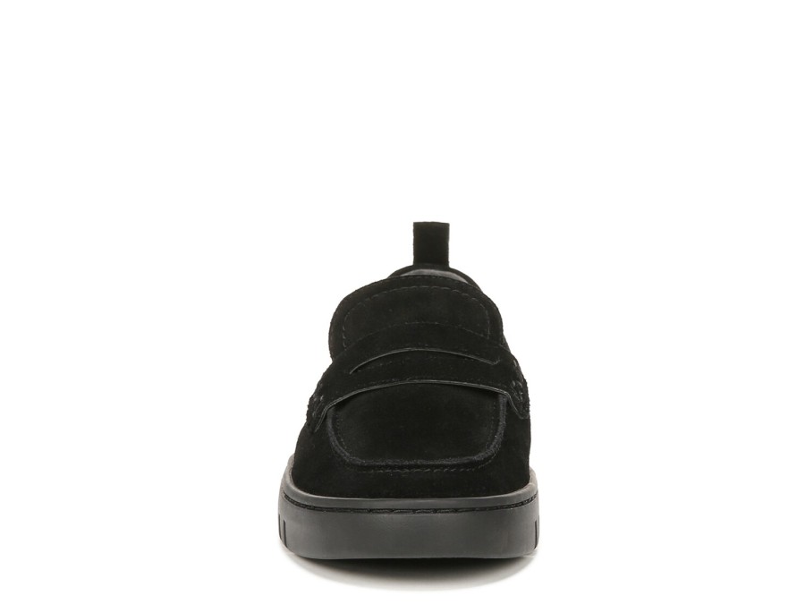 New Vionic Uptown Penny Loafer Black Suede