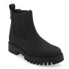 Best Journee Collection Alara Chelsea Bootie Black