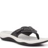 Hot Clarks Cloudsteppers Sunmaze Tide Sandal Black