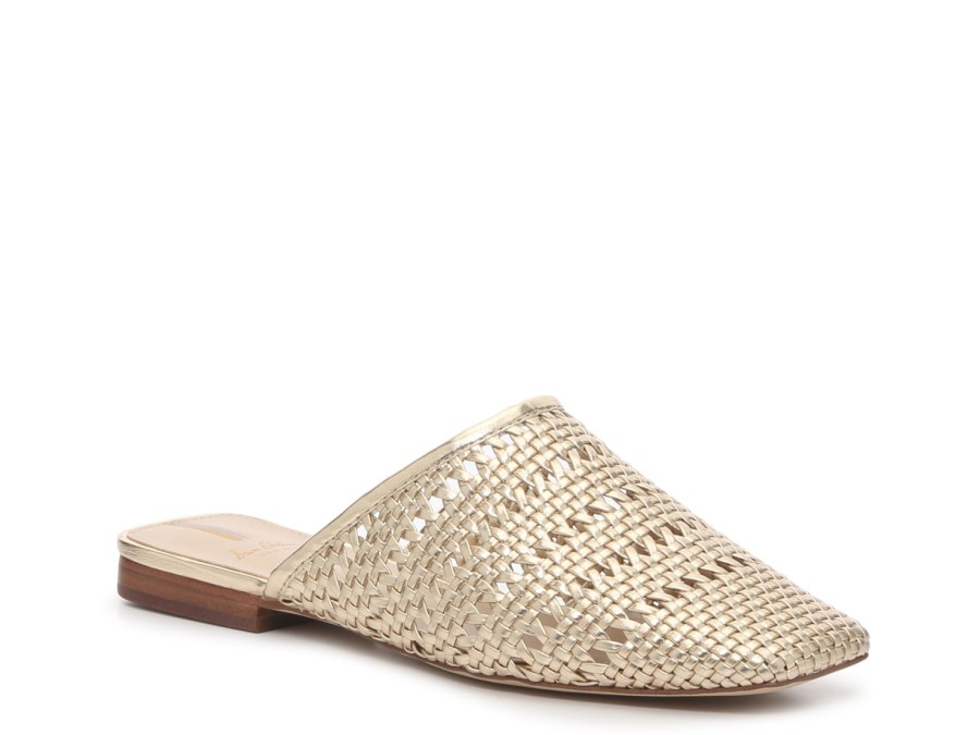 Hot Sam Edelman Leona Mule Gold Metallic