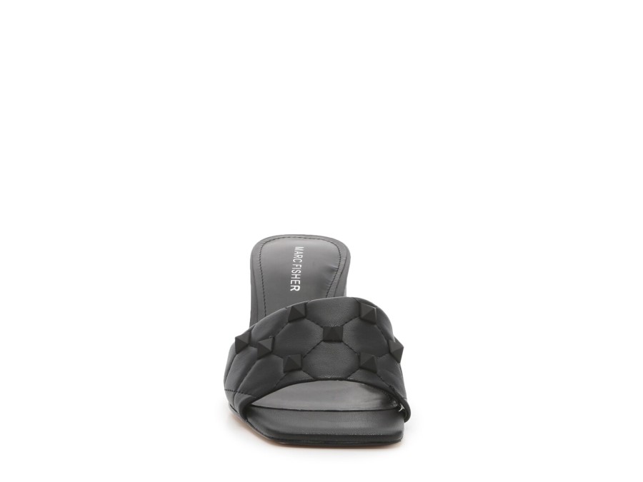 Best Marc Fisher Gasella Sandal Black