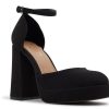 Hot Call It Spring Anabelle Platform Pump Black