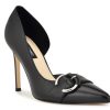 Best Nine West Finite Pump Black Leather