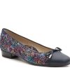 Online Ara Belinda Ballet Flat Black/Multicolor Floral Print