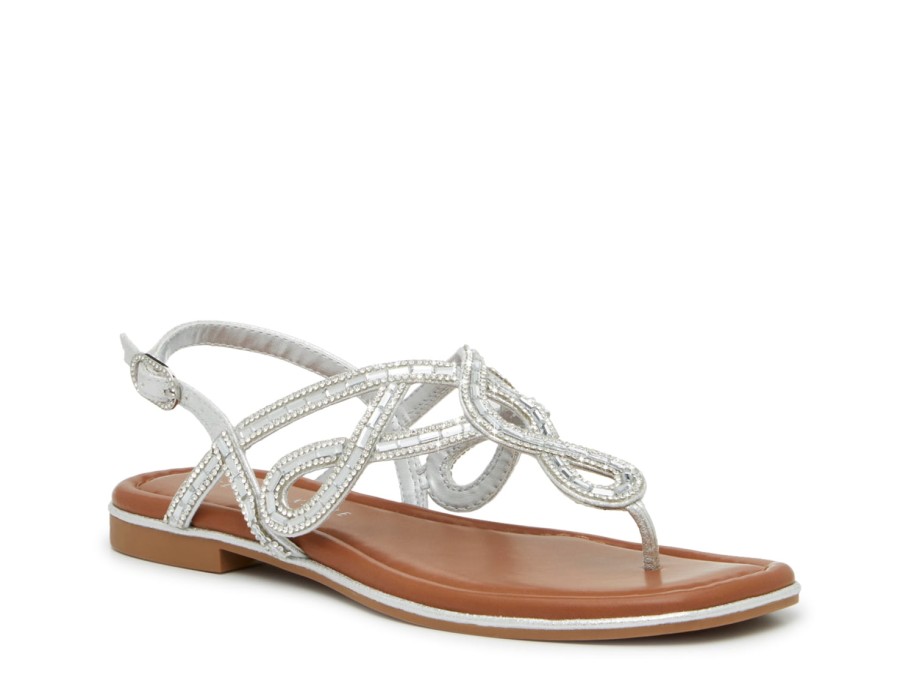 Wholesale Kelly & Katie Noa Sandal Silver Metallic