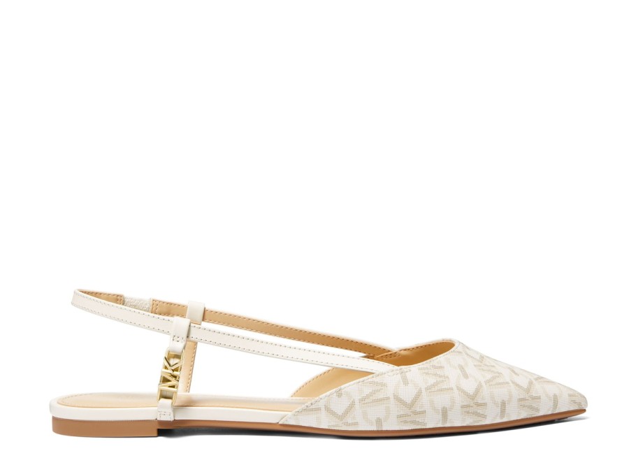 Online Michael Michael Kors Veronica Flex Flat Vanilla