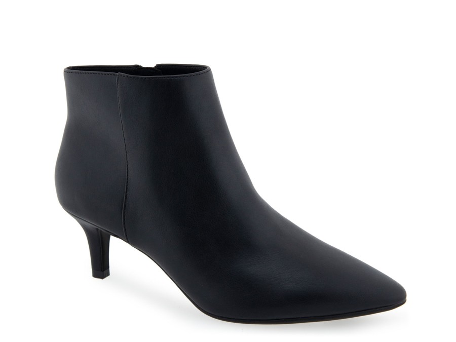 Clearance Aerosoles Edith Bootie Black