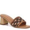 Clearance Marc Fisher Alane Sandal Black/Brown