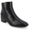 Best Journee Collection Cappri Bootie Black