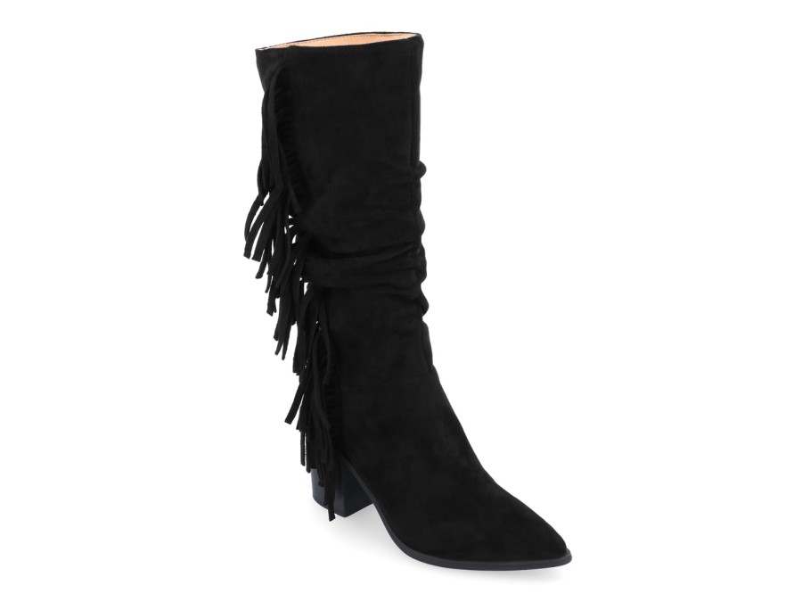 Online Journee Collection Hartly Wide Calf Boot Black