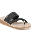 Best BZees Bora Bright Wedge Sandal Black