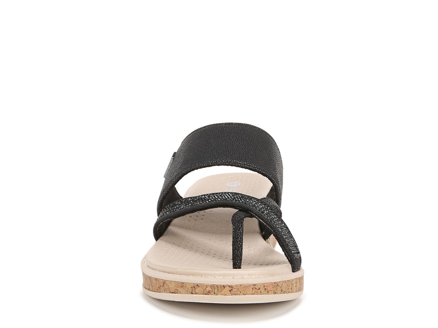 Best BZees Bora Bright Wedge Sandal Black