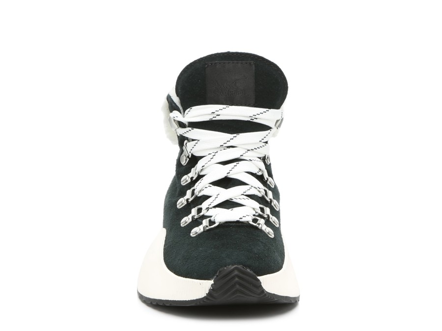 New SOREL Out N About Iii Conquest Snow Boot Black/White