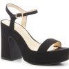 New Jessica Simpson Xilka Sandal Black Fabric