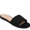 Best Journee Collection Kolinna Sandal Black