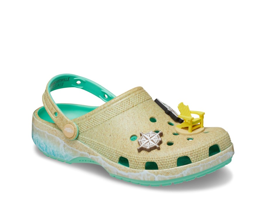 Online Crocs Margaritaville Beach Classic Clog Pto Light Green