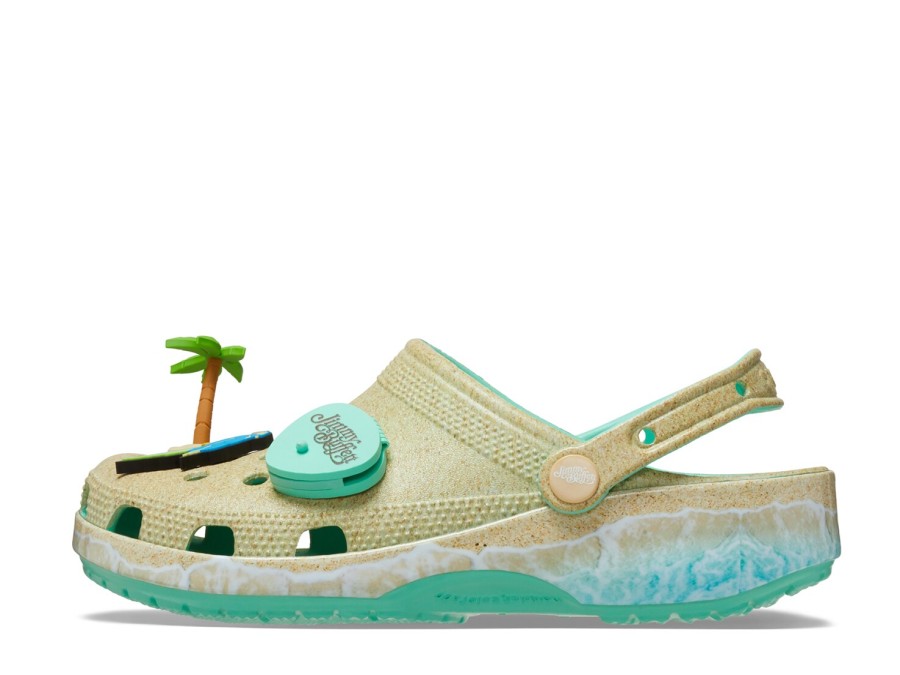 Online Crocs Margaritaville Beach Classic Clog Pto Light Green