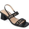 Hot Journee Collection Ismay Sandal Black