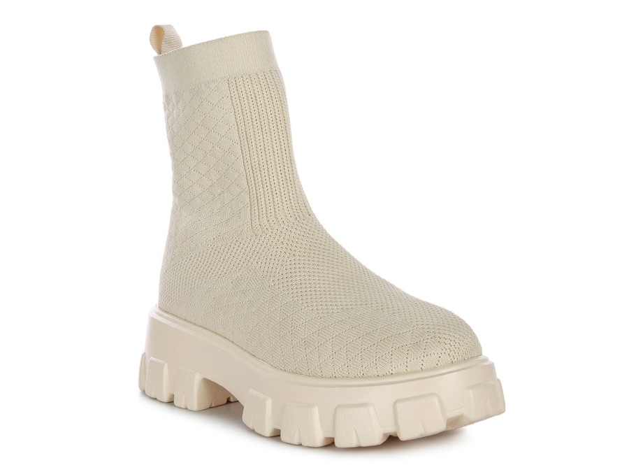 Wholesale London Rag Mallow Bootie Beige