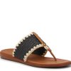 Online Italian Shoemakers Chantal Sandal Black