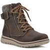 New Cliffs by White Mountain Hearten Hiker Bootie Dark Brown