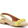 Online Gentle Souls Anana Flat Natural Beige/Neon Yellow