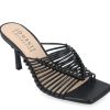 Hot Journee Collection Saskia Sandal Black