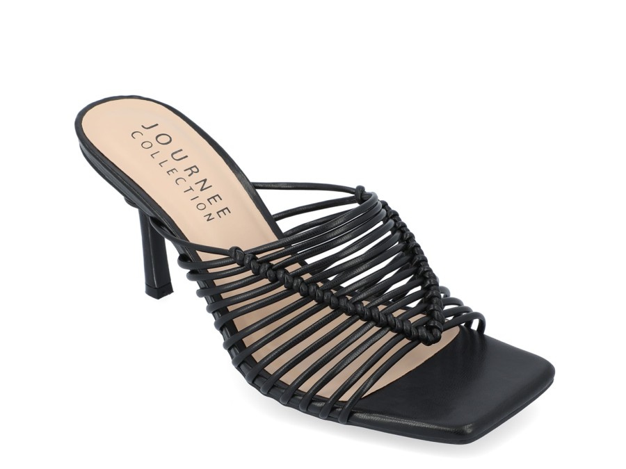 Hot Journee Collection Saskia Sandal Black