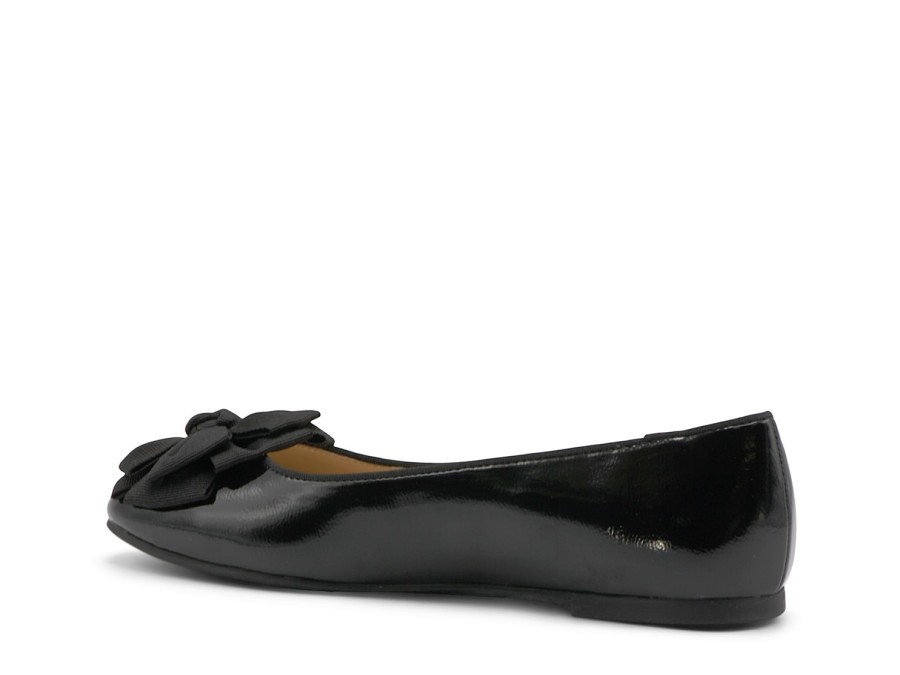 Clearance Adrienne Vittadini Janine Ballet Flat Black