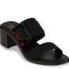 Hot Italian Shoemakers Dawna Sandal Black