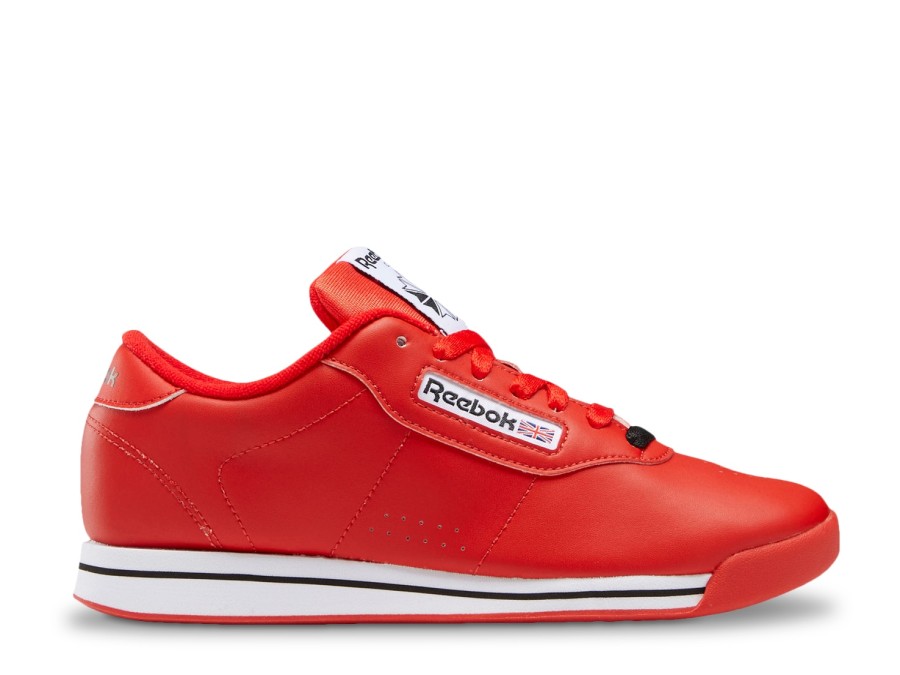 Wholesale Reebok Reebok Princess Lifestyle Sneaker - Womens Red/White/Black