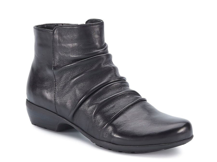 Wholesale Ros Hommerson Esme Bootie Black Leather