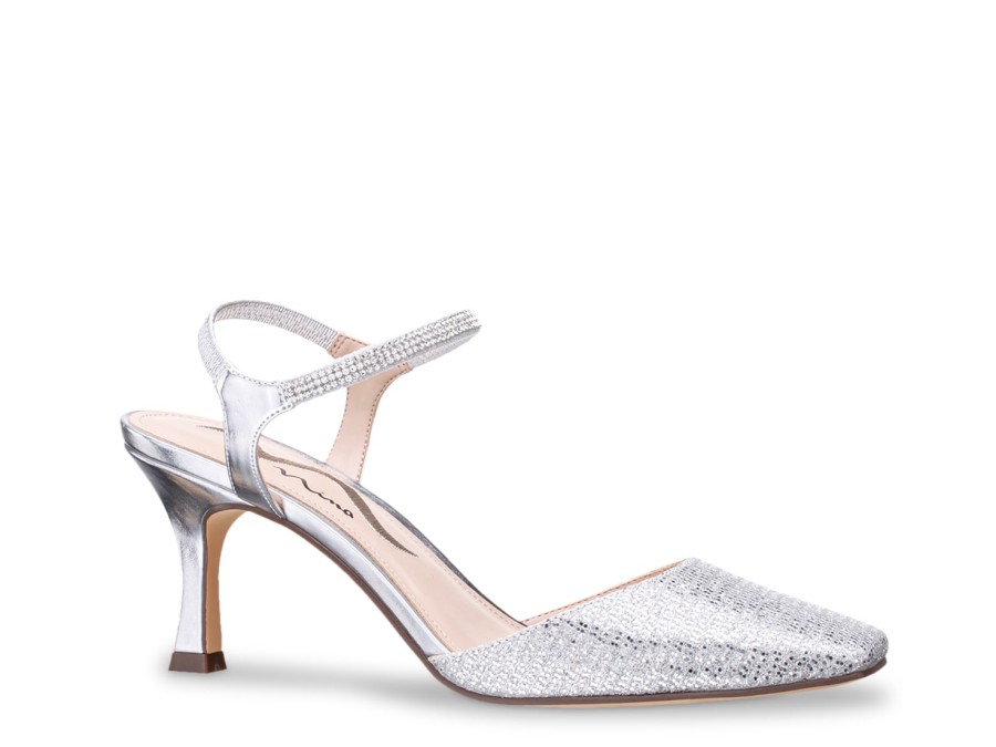 Online Nina James Pump Silver Metallic