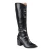 Best Journee Collection Daria Extra Wide Calf Boot Black