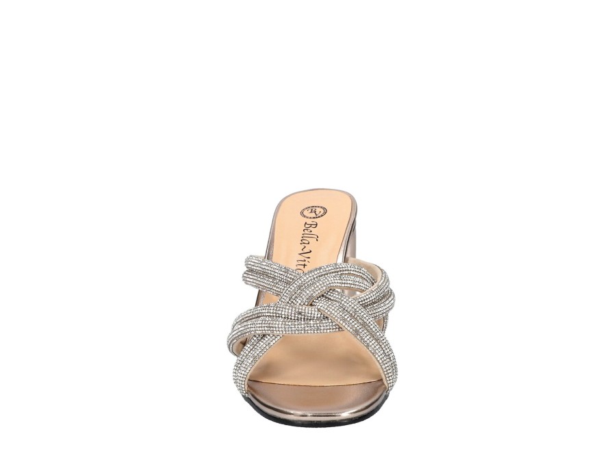 Hot Bella Vita Carmen Sandal Gold Metallic