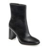 Clearance Journee Collection January Bootie Black Croc Print