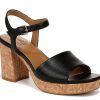 New Naturalizer Lilly Platform Sandal Black