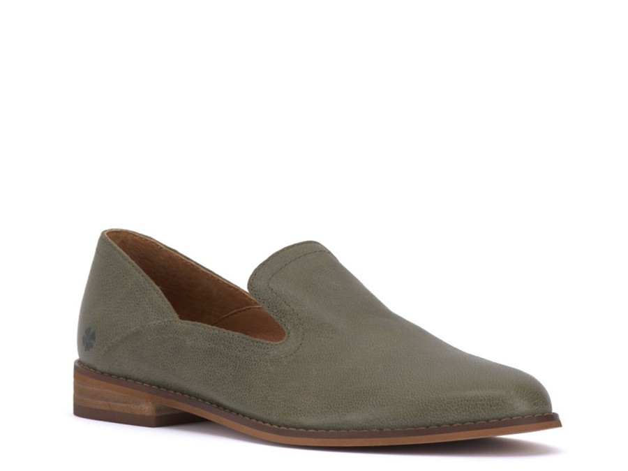 Clearance Lucky Brand Ellanzo Slip-On Dark Green