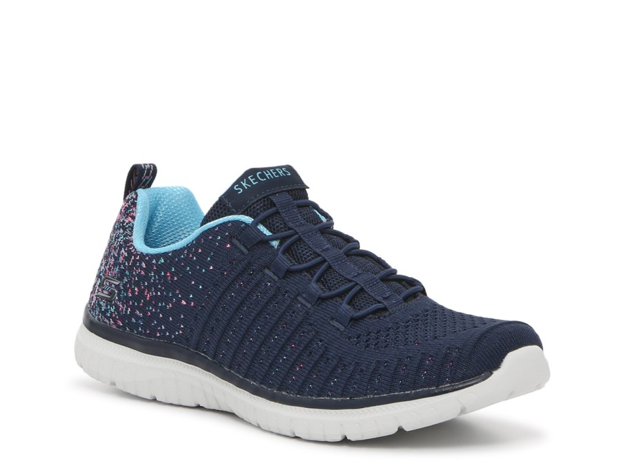 Best Skechers Virtue Slip-On Sneaker - Women'S Navy