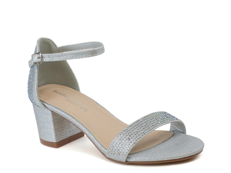 Wholesale Touch Ups by Benjamin Walk Astra Sandal Silver Metallic