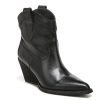 New Zodiac Roslyn Bootie Black Leather