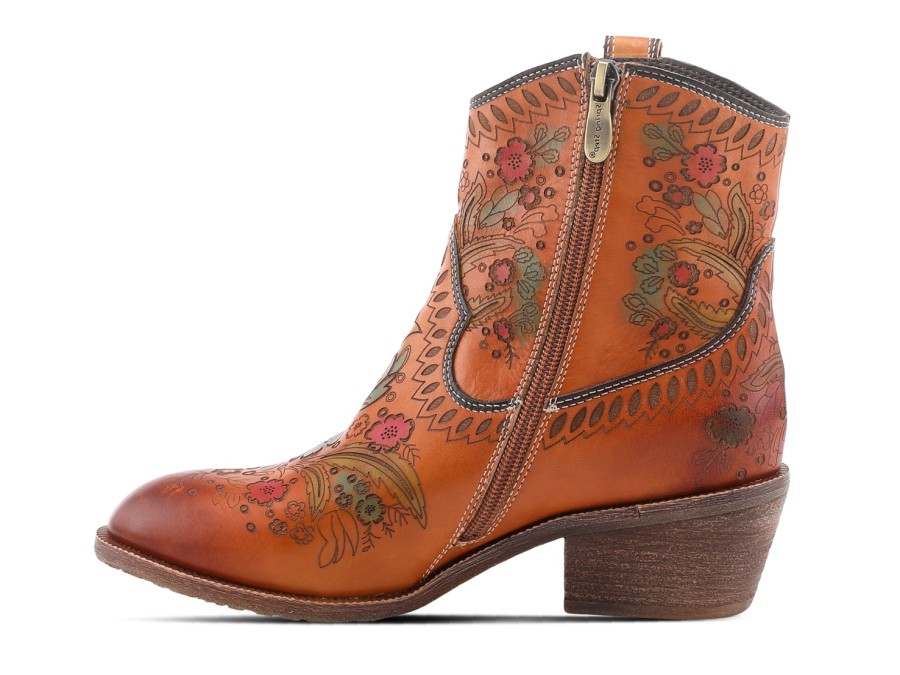 Best L'Artiste by Spring Step Galop Cowboy Bootie Brown