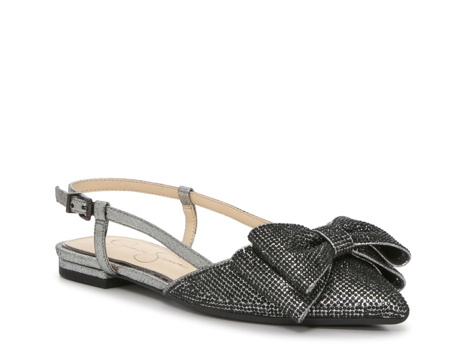 Wholesale Jessica Simpson Cawny Flat Pewter Metallic