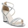 New Touch Ups by Benjamin Walk Daphne Sandal Silver Metallic