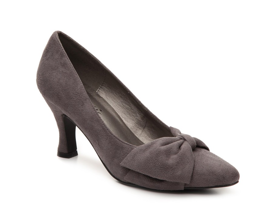 New Bellini Charm Pump Grey